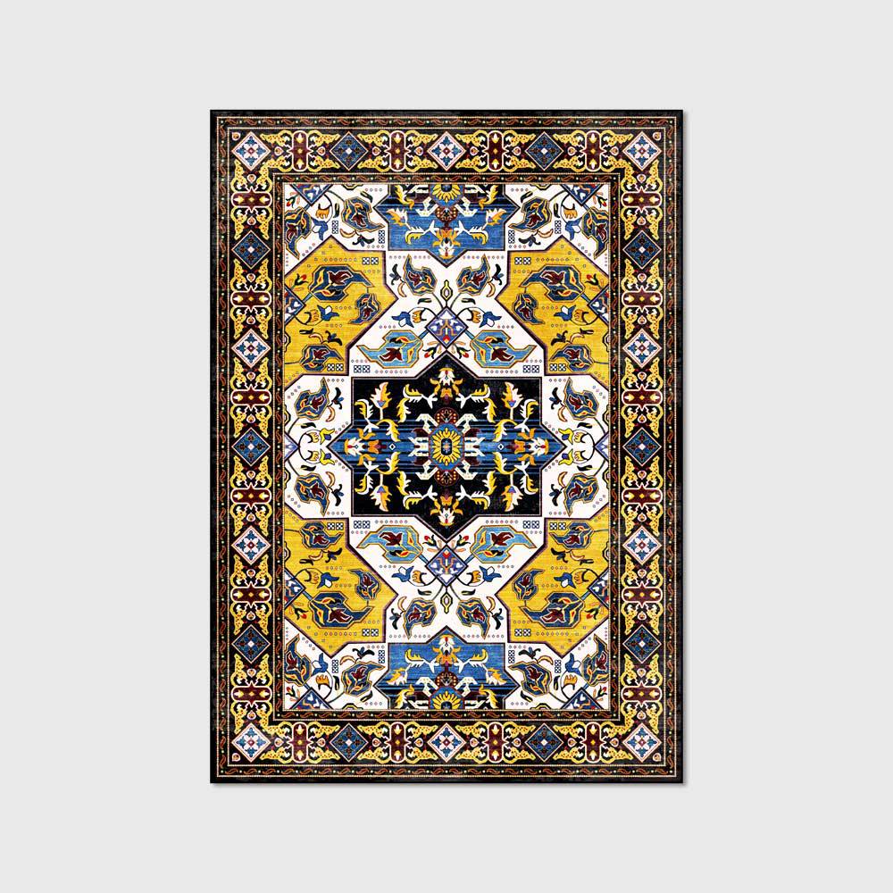Tapis de salon persan <br> kilim coloré
