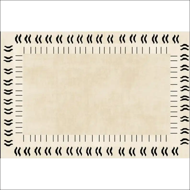 Tapis de salon moderne de la gamme ZEBRA ZOULA / 100x160cm 