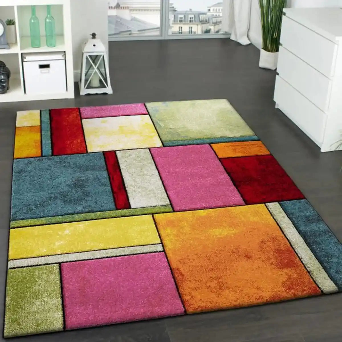 tapis coloré