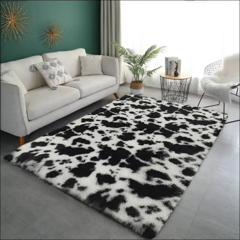 Fluffy Bedroom Carpet Nordic Style Teen Door Mat Nordic 