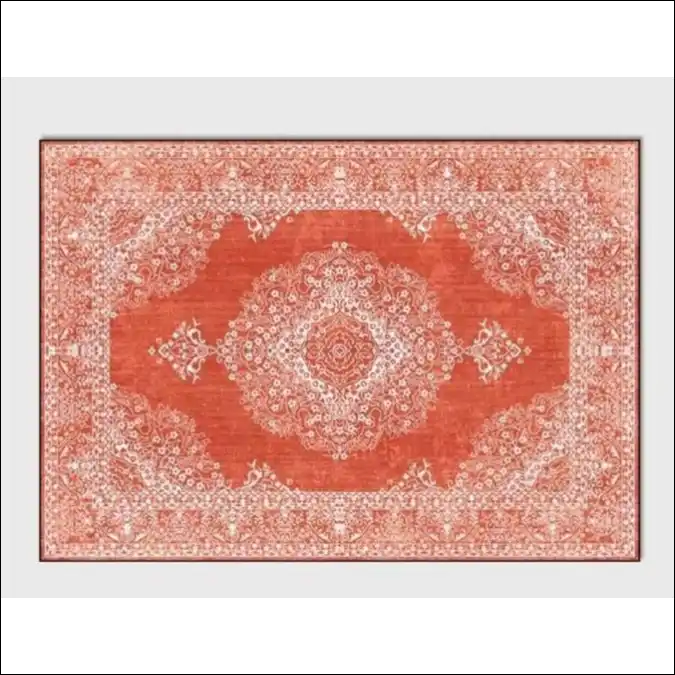 Tapis de salon d’orient persan rouge 60x90cm Tapis d’orient