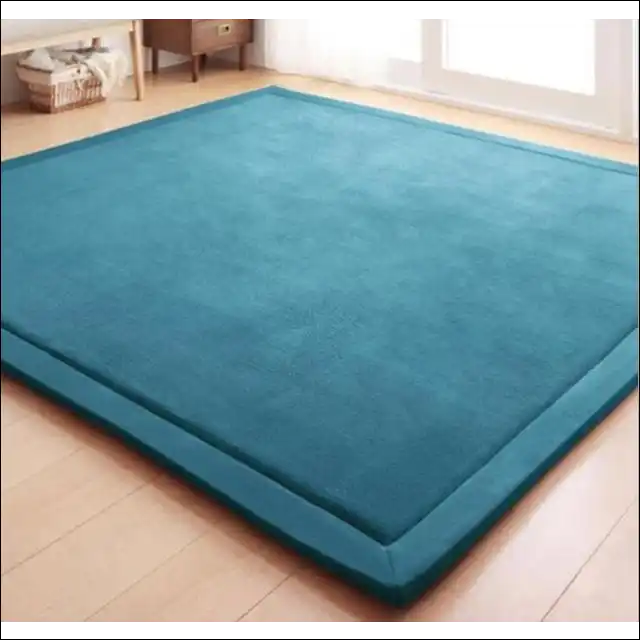 tapis tatami bleu roi Tapis bleu